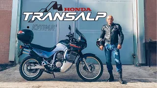 Михаил и его Honda Transalp