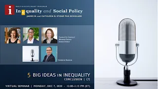 5 Big Ideas in Inequality Series - VII