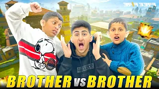 My 2 Little Brothers Challenge Me For 10000 Diamonds💎Brother Vs Brothers - Garena Free Fire