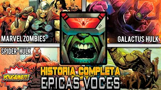 Videocomic: Hulk vs Marvel Zombies, Spider-Hulk, Galactus 💀 Historia Completa con Voces 💀 YouGambit