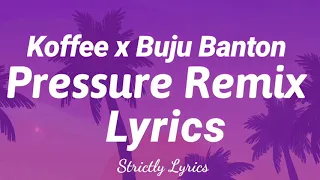 Koffee pressure remix (feat. Buju Banton) Official Lyrics video