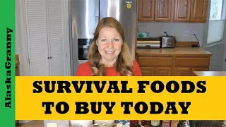 Survival Foods To Buy Today...Stay Prepared With Great Prepper Foods