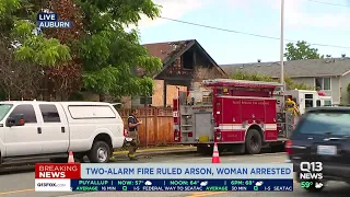 Police: Woman intentionally set fire that damaged Auburn apartments