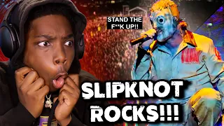 *METAL MUSIC DESTROYS RAP FAN* |  Slipknot - Spit it Out [Live at Download] (REACTION!)