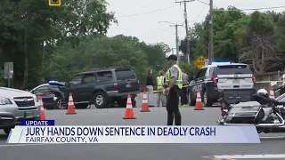 Jury recommends 4-year sentence for driver convicted in deadly Fairfax County crash