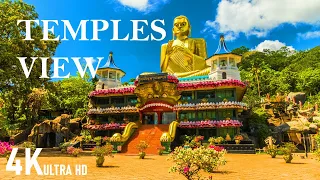Sacred Serenity : Temples View with Tranquil Meditation Music