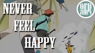 [AMV] FLCL - "Never Feel Happy"