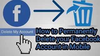 how to delete facebook account permanently 2021 | English | Android | IOS