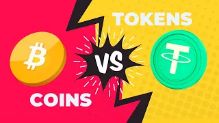 Crypto Coins vs Tokens (Animated)