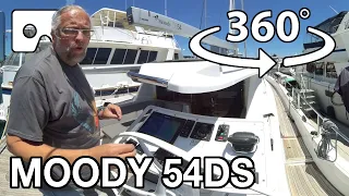 Moody 54DS  boat walk-through 360vr