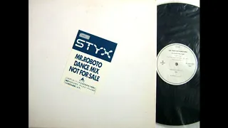 Styx - Mr Roboto (12" Versión Dance Mix ⅡSide B) Japan Promo