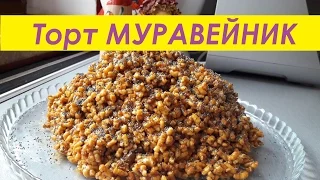 Торт МУРАВЕЙНИК / Cake ANTHILL