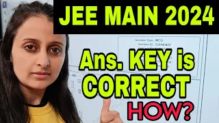 ANSWER KEY IS CORRECT | HOW to check? #jee2024 #jee #nehaagrawal