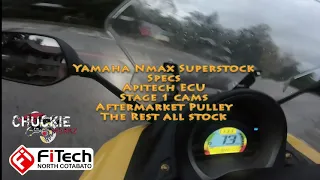 Yamaha Nmax Superstock New setup Test run