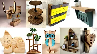 Wooden  Furniture And Decortion Ideas / Easy Projects For Bigginers