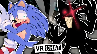 Movie Sonic Meets Crazy Tails In VR CHAT!!