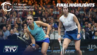 Squash: J.P. Morgan Tournament of Champions 2020 - Women's Final - Serme v El Sherbini