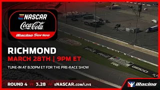 Live: eNASCAR Coca-Cola iRacing Series from Richmond Raceway