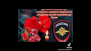 #8 ноября день памяти погибших при выполнении служебных обязанностей сотрудников #