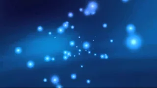 Blurred Blue Moving Circles Background Motion Video Loops HD