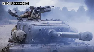 Fury 4K HDR | Anti-Tank Gun Fight