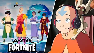 AANG Y SUS AMIGOS JUEGAN FORTNITE (AVATAR LA LEYENDA DE AANG) | FactyKilian