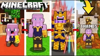 ŻYCIE THANOSA W MINECRAFT || OD NARODZIN DO ŚMIERCI