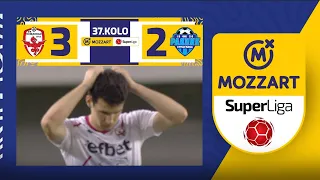 Mozzart Bet Super liga 2023/24 - 37.Kolo: VOŽDOVAC – RADNIK 3:2 (0:1)