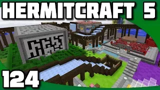 Hermitcraft 5 - Ep. 124: Building the Ice Boat Track