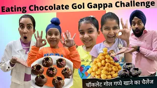 Eating Chocolate Gol Gappa Challenge | RS 1313 FOODIE | Ramneek Singh 1313 | RS 1313 VLOGS