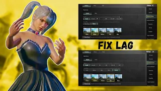 Low Spec vs HD Resource Pack | Fix Lag | BGMI | Permanent Lag Fix In BGMI PUBG 2024 trick