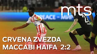 FK Crvena zvezda - Maccabi Haifa FC 2:2, četvrto kolo kvalifikacija za UEFA LŠ, sezona 22/23
