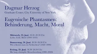 Adorno-Vorlesungen 2021: Dagmar Herzog »Die lang erkämpfte Menschwerdung (1980–2020)« (3/3)