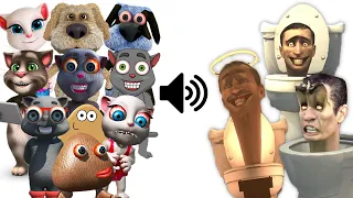 Skibidi Toilet but It's Voice of All Talking Pets