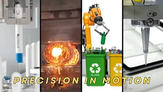 Precision In Motion : Most Satisfying Machine Movements and Ingenious Tools #40