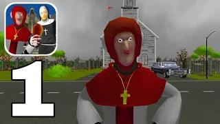 Nun And Monk Neighbor Escape 3D Gameplay Level 1 To 5