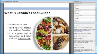 A Journey through Canada’s NEW Food Guide: What Educators Need to Know