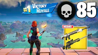 85 Elimination Solo vs Squads Build Wins (Fortnite Chapter 5 Season 2 Gameplay)