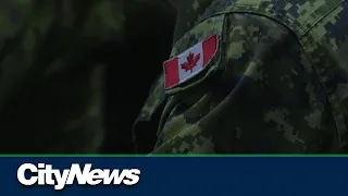 Canadian Armed Forces training in Toronto