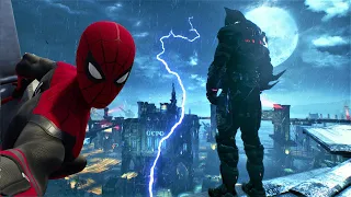 Batman Arkham Knight vs Marvel's Spider-Man | Perfect Combat Gameplay