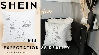 SHEIN home haul, Expectation Vs reality | Affordable, budget friendly home decor haul| Vlog style