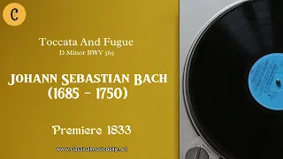 𝄞 Toccata And Fugue in D minor, BWV 565 ♫ Johann Sebastian Bach 🔥 #bach