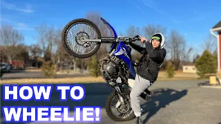 HOW TO WHEELIE! ( Easy Tutorial )