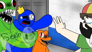 Blue Sad Backstory - COMPLETE EDITION //Rainbow Friends Animation Fanmade Story