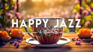 Happy Jazz ☕ Uplifting your moods & August Bossa Nova for Study, Work, Focus Effectively