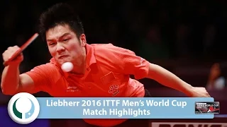 2016 Men’s World Cup Highlights I Fan Zhendong vs Kristian Karlsson (1/2)