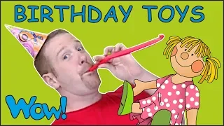 Birthday Toys for Kids from Steve and Maggie | Free Speaking Stories Wow English TV