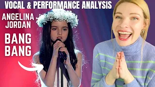 Vocal Coach Reacts: ANGELINA JORDAN 'Bang Bang' Live on Norway's Got Talent! In Depth Analysis