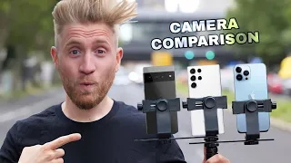 Google Pixel 7 Pro Vs Samsung Galaxy S22 Ultra Vs iPhone 13 Pro Max Camera Comparison"