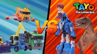 Tayo Kids Pop🎈 BILLY POCO l Fight with toy villains! l Strong Heavy Vehicles Song